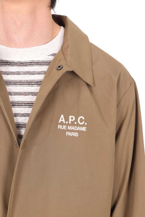 26SS 아페쎄 자켓 PSALQ H02960CAC MARRON GLACE Neutrals - A.P.C.