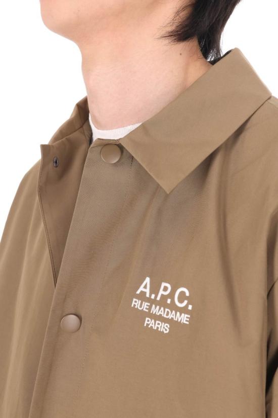 26SS 아페쎄 자켓 PSALQ H02960CAC MARRON GLACE Neutrals - A.P.C.