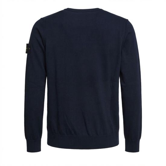 26SS 스톤 아일랜드 니트웨어 L1S155100053 S00B2 Blue - STONE ISLAND