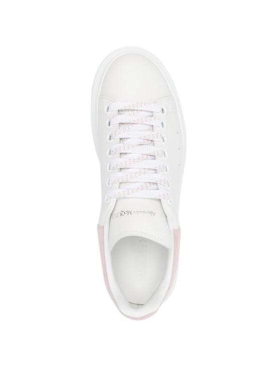 26FW 알렉산더 맥퀸 오버사이즈드 스니커즈 553770 WIAIH9182 White pink - ALEXANDER MCQUEEN