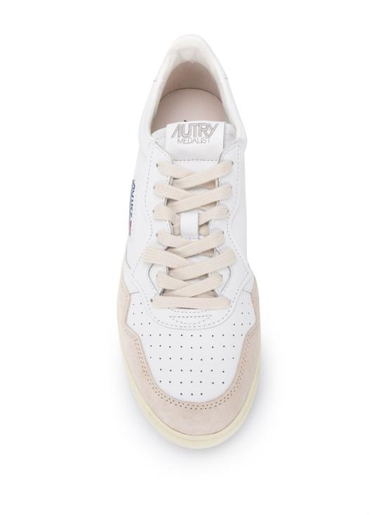 26FW 오트리 메달리스트 로우 스니커즈 AULM LS33WHITE - AUTRY