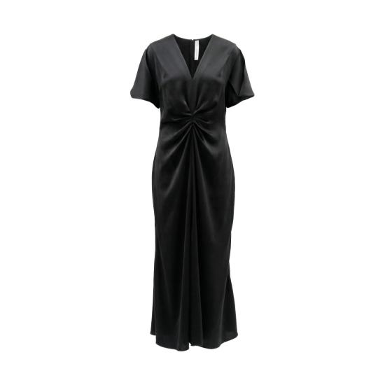 26SS 빅토리아 베컴 롱 원피스 1226WDR005195D Black