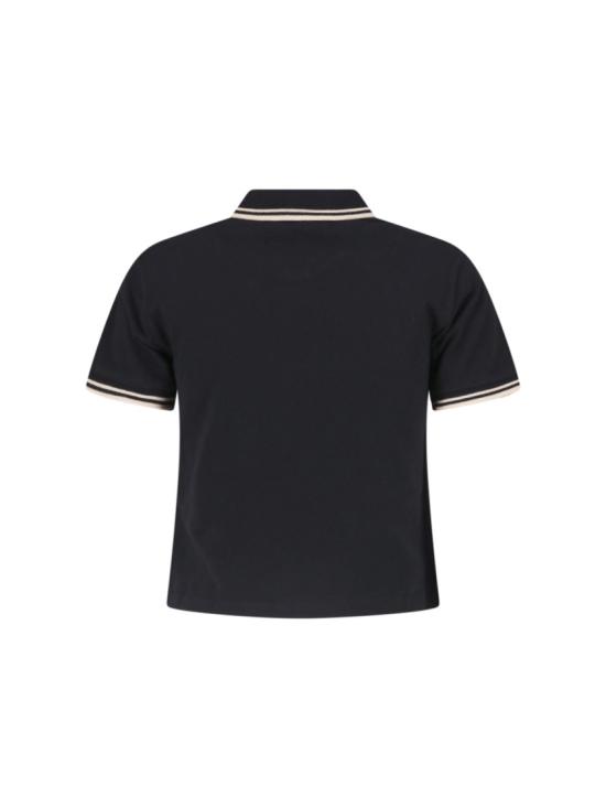 26FW 비비안웨스트우드 폴로 티셔츠 1H010005 J00AUN401 Black - VIVIENNE WESTWOOD