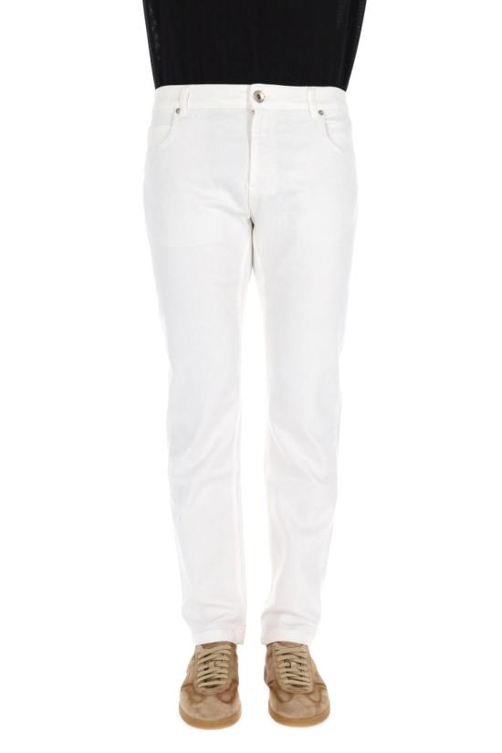 25SS 일레븐티 스트레이트 팬츠 X75PANG04 TET0G00701 White