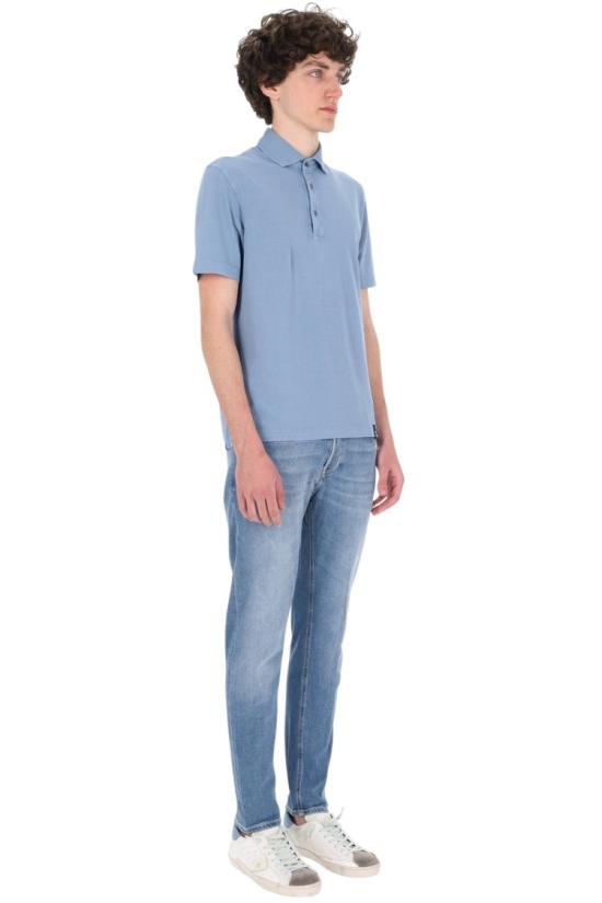 26SS 드루모어 폴로 티셔츠 DTJ202B 3735 Blue - DRUMOHR