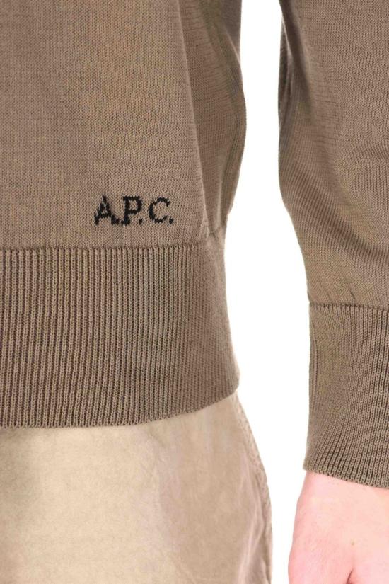 26SS 아페쎄 니트웨어 COEZJ H23455 2PKB KAKI CHINE Brown - A.P.C.