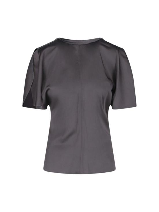 26FW 빅토리아 베컴 반팔 티셔츠 1126WTP006579AORE Grey