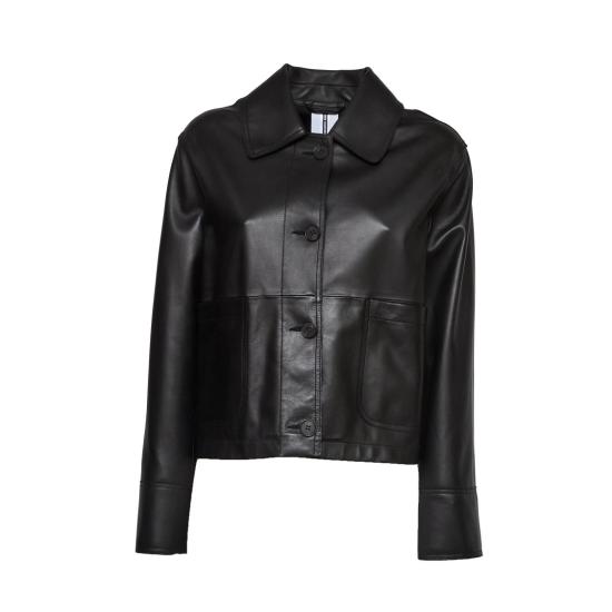 26SS 스워드 가죽 자켓 8200SPM Black
