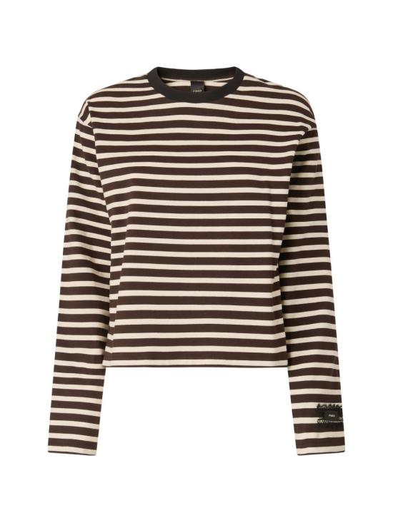 26FW 핑코 스웨터 107548 A3KVMQ0 BROWN CREAM