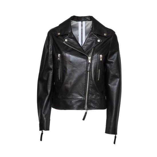 26SS 스워드 가죽 자켓 8387SPM Black