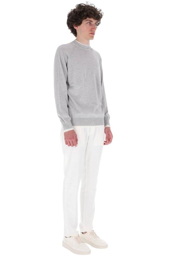 26SS 일레븐티 니트웨어 M76MAGM28 MAG0M015 213 01 White - ELEVENTY