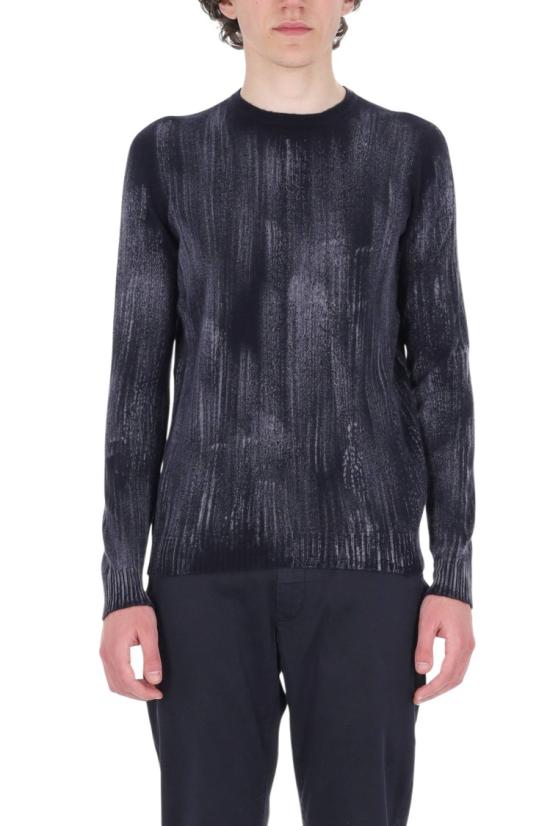 26SS 아방도이 니트웨어 224WU3100CLIV DV00057 Black - AVANT TOI