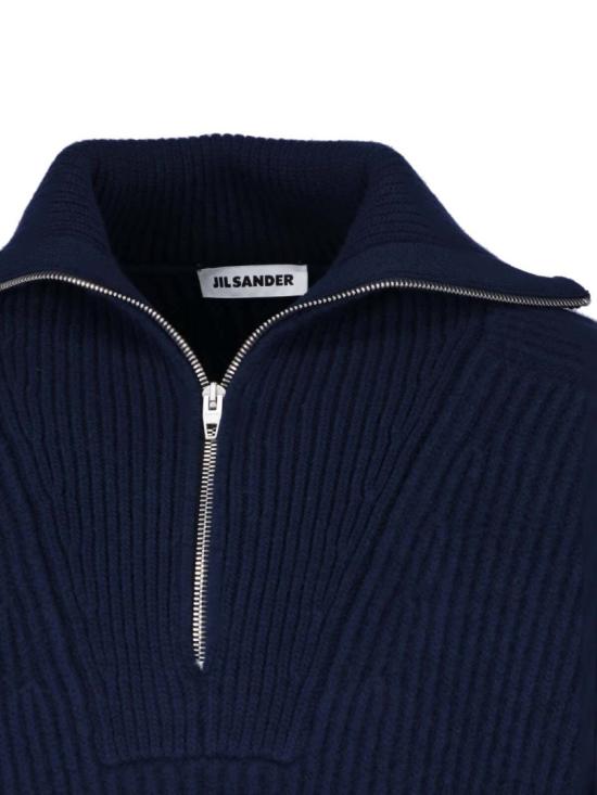 26FW 질샌더 니트웨어 J22GP0291 J14848412 Blue - JIL SANDER