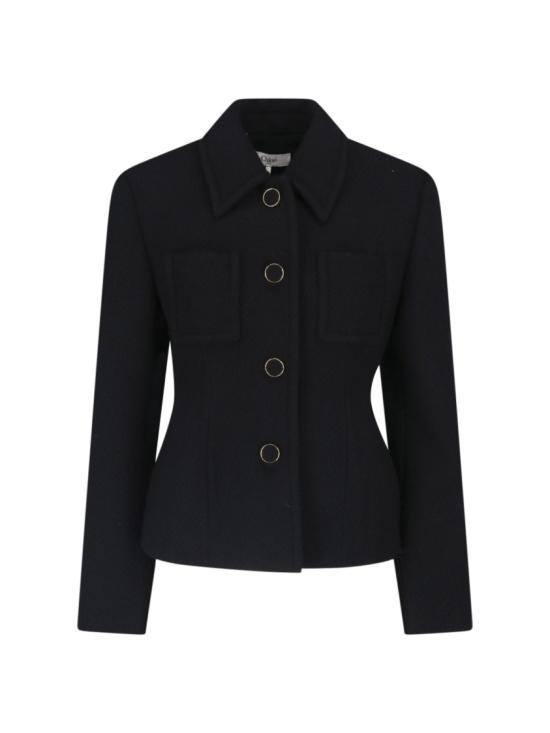 26FW 끌로에 수트 자켓 26AVE08060001 Black