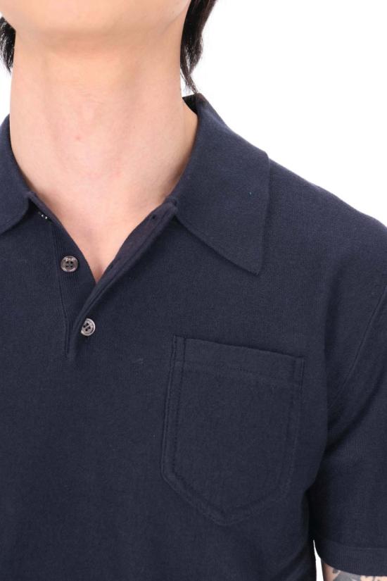 26SS 아페쎄 폴로 티셔츠 COHNX H23476IAK DARK NAVY Black - A.P.C.