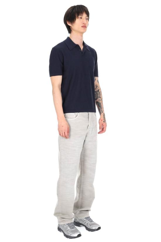 26SS 아페쎄 폴로 티셔츠 COHNX H23476IAK DARK NAVY Black - A.P.C.