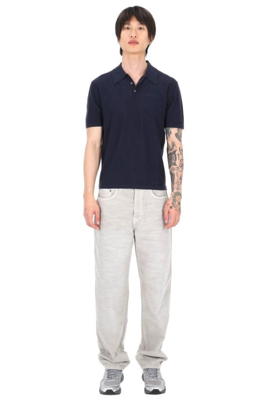26SS 아페쎄 폴로 티셔츠 COHNX H23476IAK DARK NAVY Black - A.P.C.