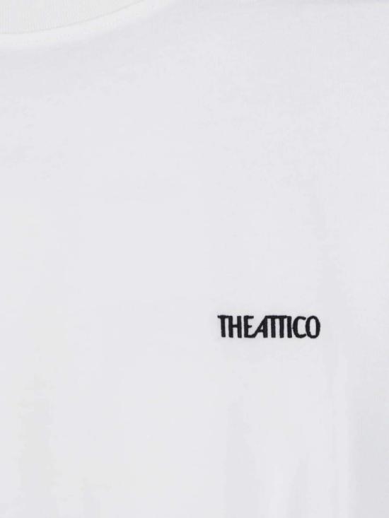 26FW 디 아티코 반팔 티셔츠 261WCT00350 JJJ025AA001 White - THE ATTICO