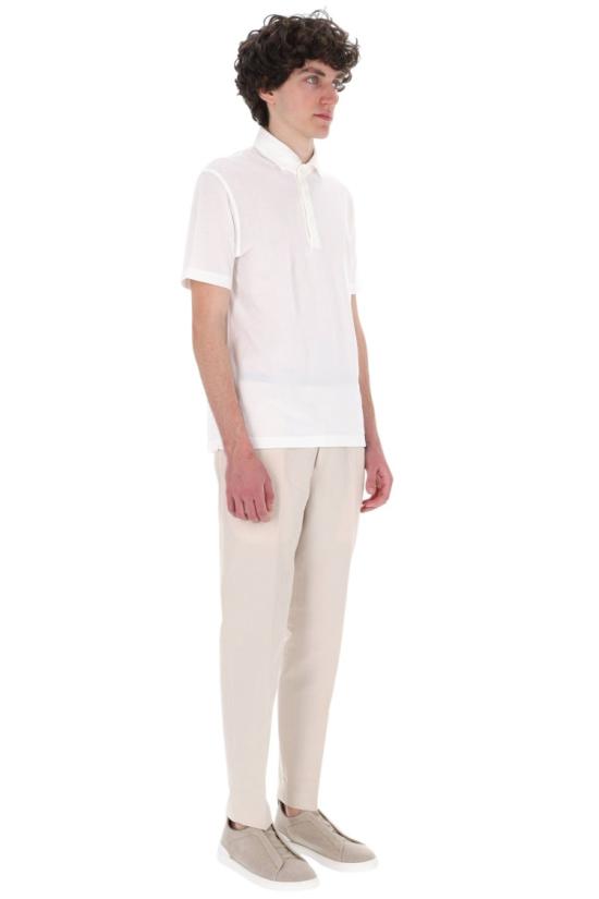 26SS 드루모어 폴로 티셔츠 DTJ202B105 White - DRUMOHR