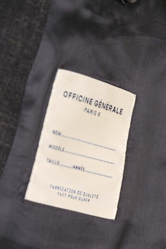 26SS 오피신 제네랄 자켓 MTLG402ANTHRACITE ECRU Grey - OFFICINE GENERALE