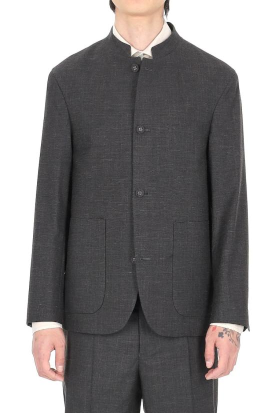 26SS 오피신 제네랄 자켓 MTLG402ANTHRACITE ECRU Grey