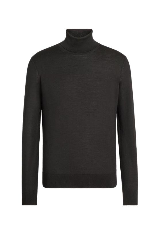 25FW 에르메네질도제냐 니트웨어 E8J00 120 3K09 Black
