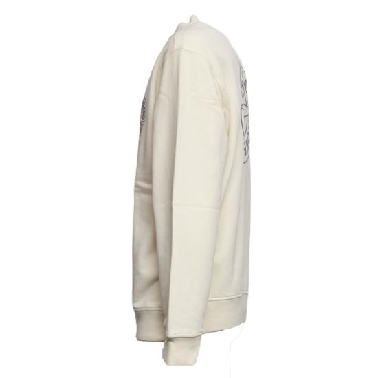 26SS 스톤 아일랜드 코튼 플리스 오버사이즈 핏 크루넥 스웨트셔츠 L1S156100001 S0283 Neutrals - STONE ISLAND
