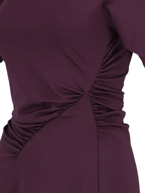 26FW 빅토리아 베컴 원피스 1326JDR007350ABLACKCURRANT Burgundy - VICTORIA BECKHAM