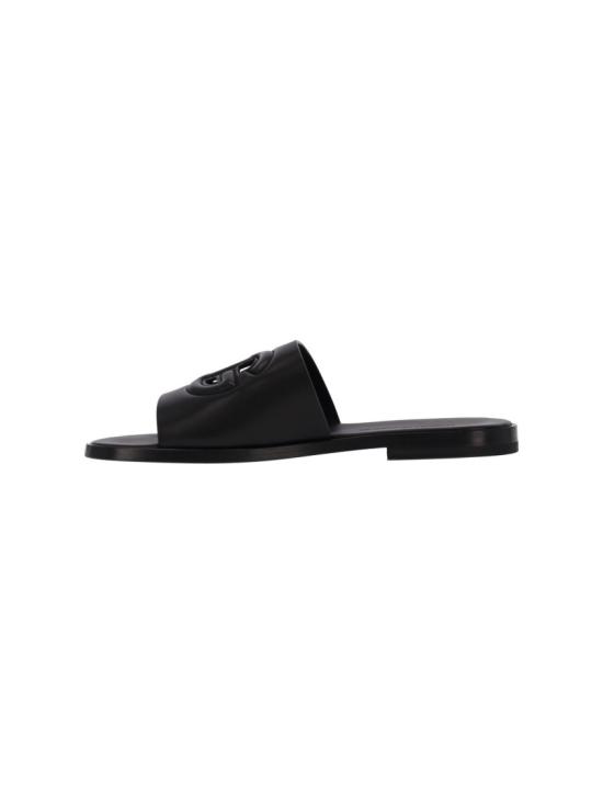 26FW 돌체앤가바나 뮬/슬리퍼 A80397 A036380999 Black - DOLCE & GABBANA