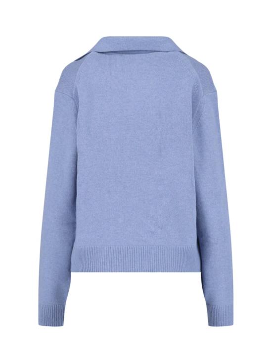 26FW 빅토리아 베컴 니트웨어 1326KJU007475AOCEAN MIST MELANGE Blue - VICTORIA BECKHAM