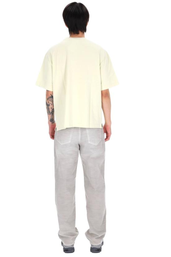 26SS 메종키츠네 폭스 헤드 오버사이즈 티셔츠 PM00109KJ0119 2ALOE GREEN Neutrals - MAISON KITSUNE