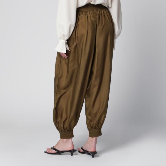 26FW 짐머만 스트레이트 팬츠 7738PSS263SI Green - ZIMMERMANN