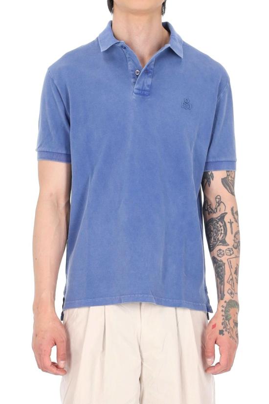 26SS 이자벨마랑 폴로 티셔츠 PL003HA D1K02H 230IN Blue