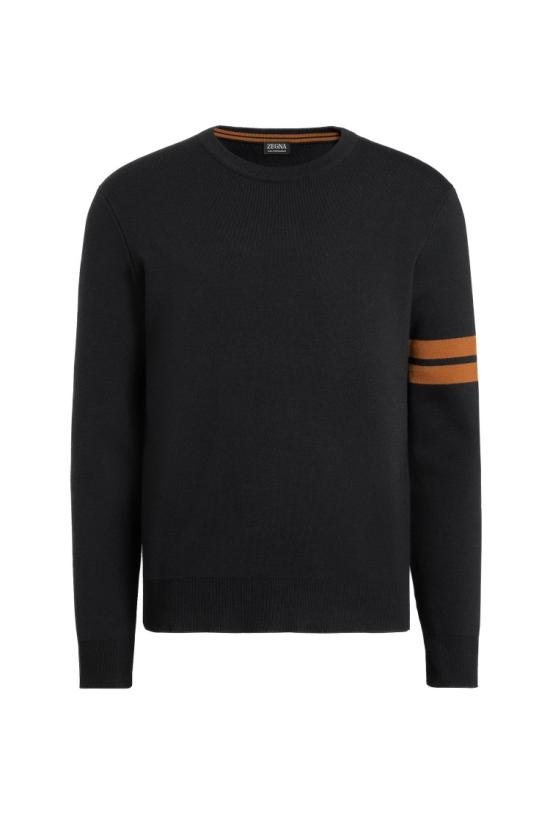 25FW 에르메네질도제냐 니트웨어 E8M91 110 2K09 Black
