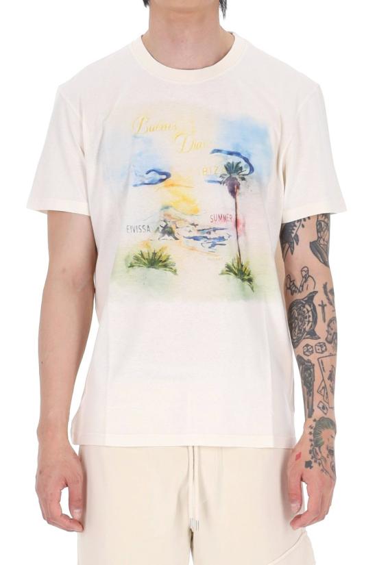 26SS 이자벨마랑 반팔 티셔츠 TS0052HB D1N08H23EC Neutrals