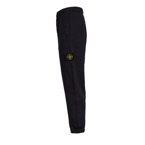 26SS 스톤 아일랜드 코튼 플리스 레귤러 핏 조거 L1S156200004 S0410 Black - STONE ISLAND