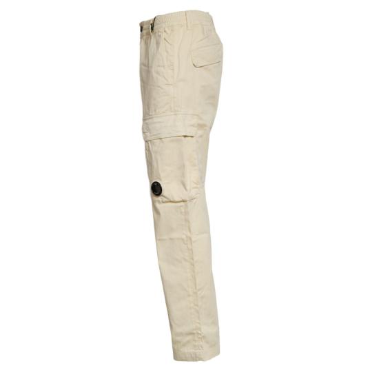 26SS 씨피 컴퍼니 스트레치 사틴 레귤러 카고 팬츠 20CMPA135A005694G Neutrals - C.P. COMPANY