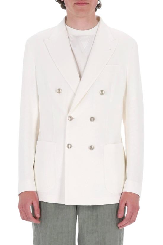 26SS 일레븐티 수트 자켓 M75GIAK10 TES0M02201 White