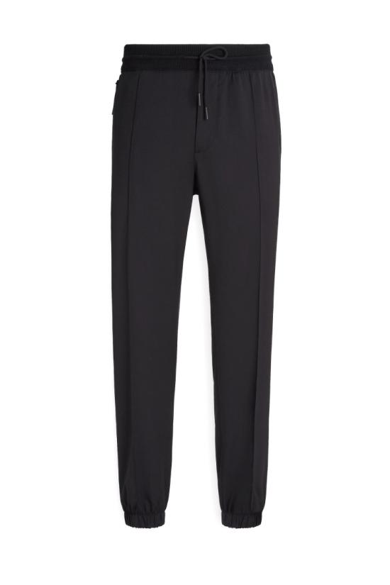 25FW 에르메네질도제냐 스트레이트 팬츠 E8I01 T20 3990 Black
