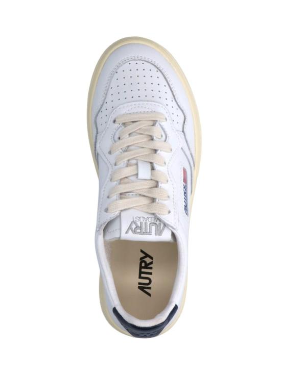 26FW 오트리 메달리스트 로우 레더 스니커즈 AULWLL12 White - AUTRY