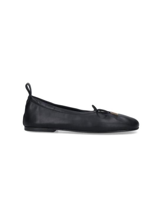 26FW 알로하스 플랫 슈즈 S10030304 Black