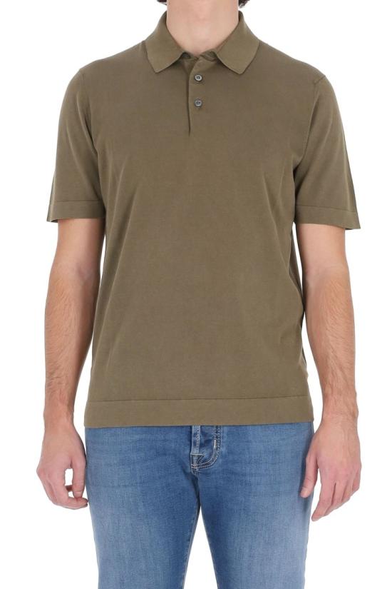 26SS 드루모어 폴로 티셔츠 D0GF202NL 3441 Brown