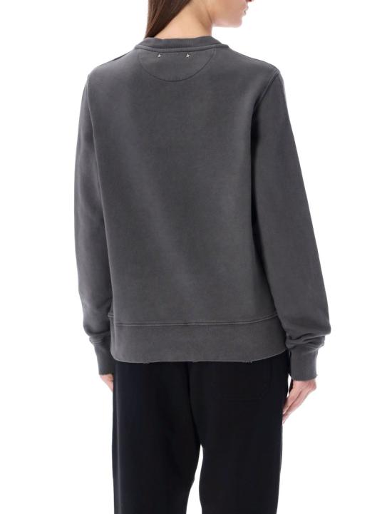 26FW 골든구스 크리스탈 스웨트셔츠 GWP01223P00067260318 Grey - GOLDEN GOOSE