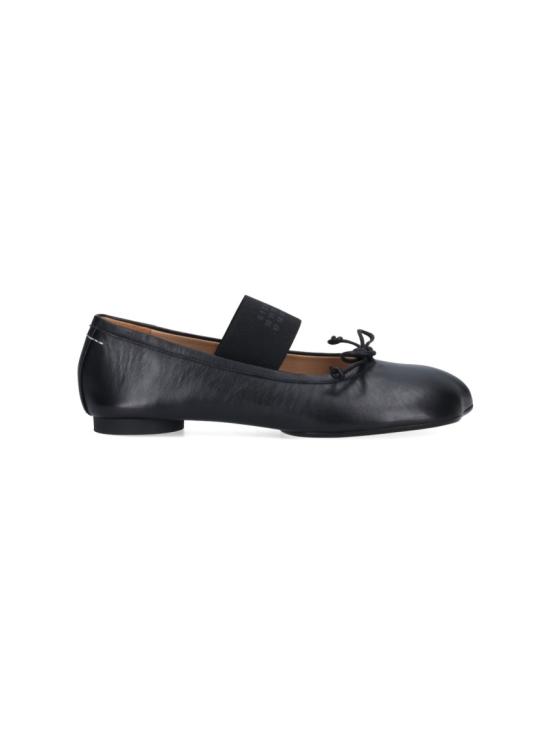 26FW MM6 메종마르지엘라 아나토믹 뉴메릭 발레리나 플랫 슈즈 S59WZ0099 P3628T8013 Black