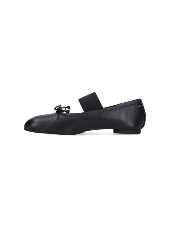 26FW MM6 메종마르지엘라 아나토믹 뉴메릭 발레리나 플랫 슈즈 S59WZ0099 P3628T8013 Black - MM6 MAISON MARGIELA