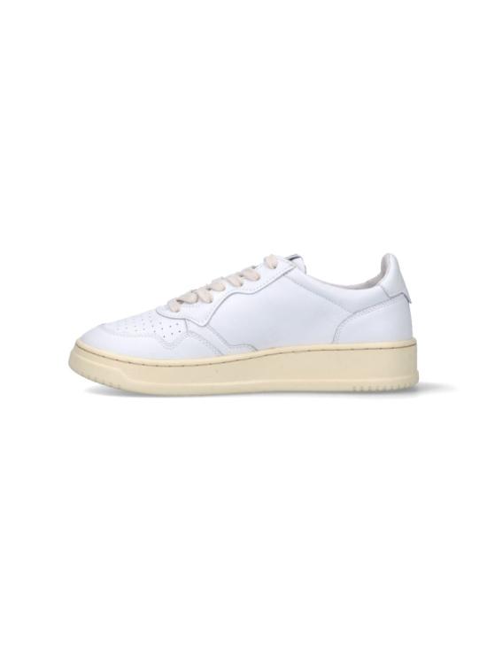 26FW 오트리 메달리스트 로우 스니커즈 AULMLL15 White - AUTRY