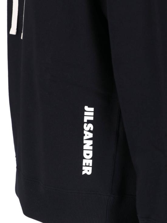 26FW 질샌더 후드 티셔츠 J02GU0123 J20128001 Black - JIL SANDER