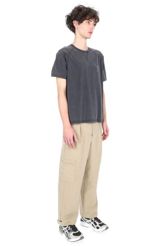 26SS 메종키츠네 반팔 티셔츠 QM00103KJ7036BLACK FADED Grey - MAISON KITSUNE