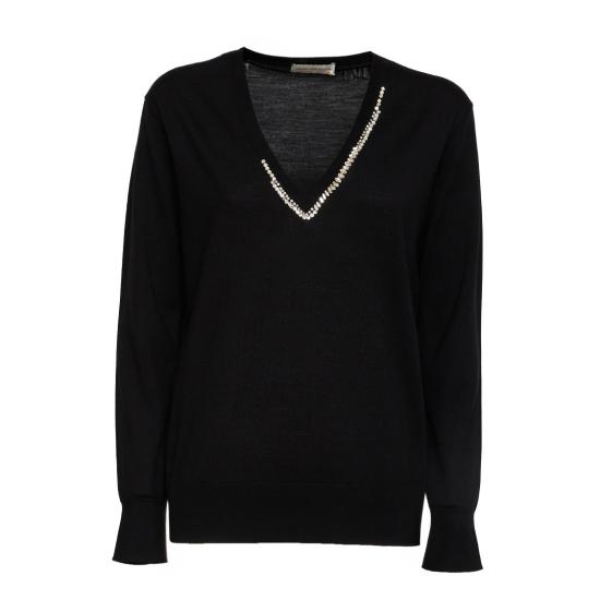 26SS 드리스 반 노튼 니트웨어 2610112043700 Black