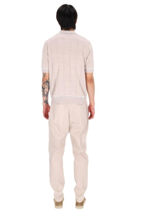 26SS 일레븐티 폴로 티셔츠 M76MAGM42 MAG0M018021301 Neutrals - ELEVENTY